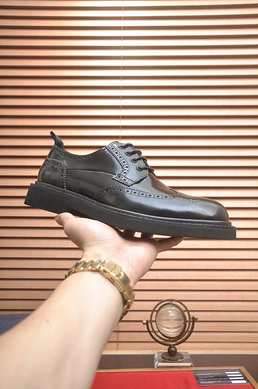 Men's shoes 💰800💶[Dior] (water-dyed cowhide lining) Dior original 1:1 high-quality factory, imported original materials, imported version of raw cowhide, water-dyed cowhide lining, original TPU outsole, code number: 39-44 (38 45 custom-made, non-refundable)
